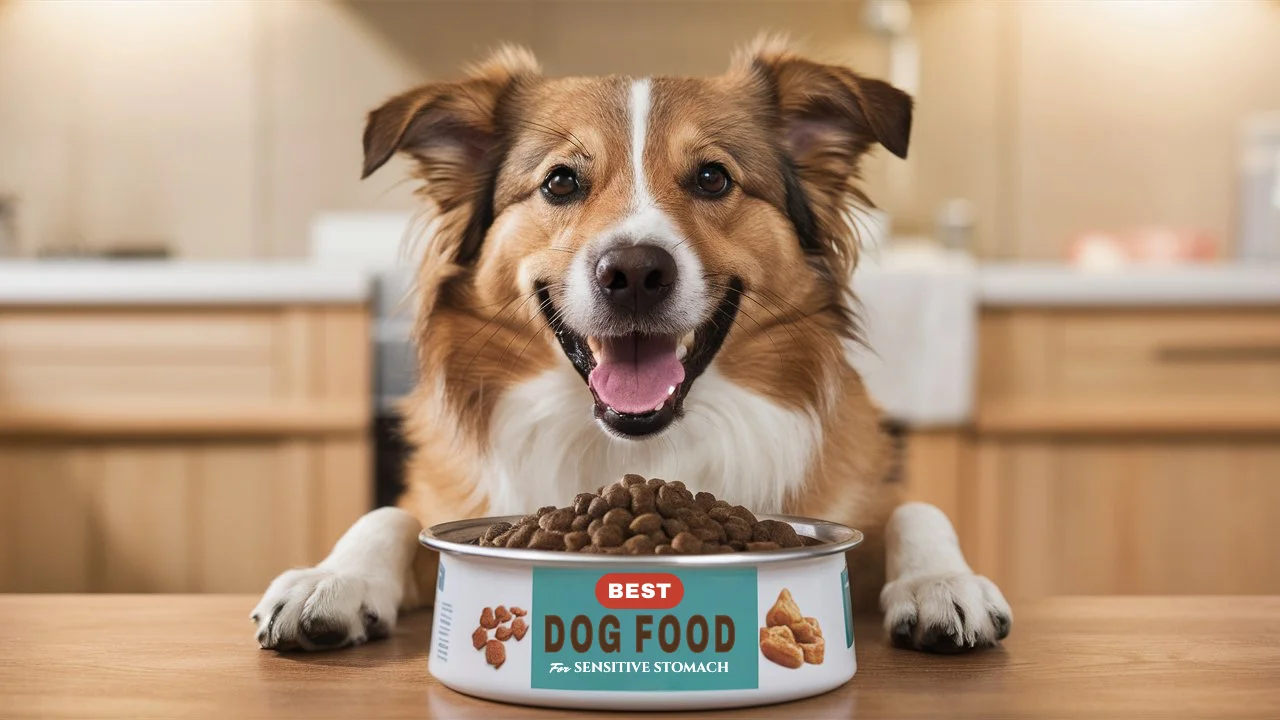 Image showcasing 5 Best Grain Free Dog Foods for Sensitive Stomachs in 2025 - Paws Amigo